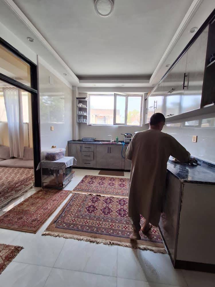 آپارتمان چهار اطاقه گرویی قلعه فتح الله، کابل