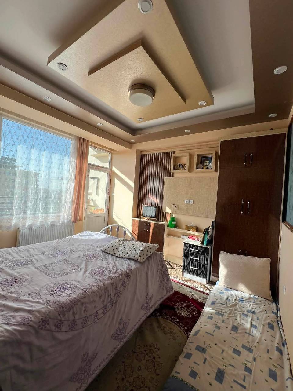 آپارتمان سه اطاقه کرایی ناحیه سه دهبوری، کابل
