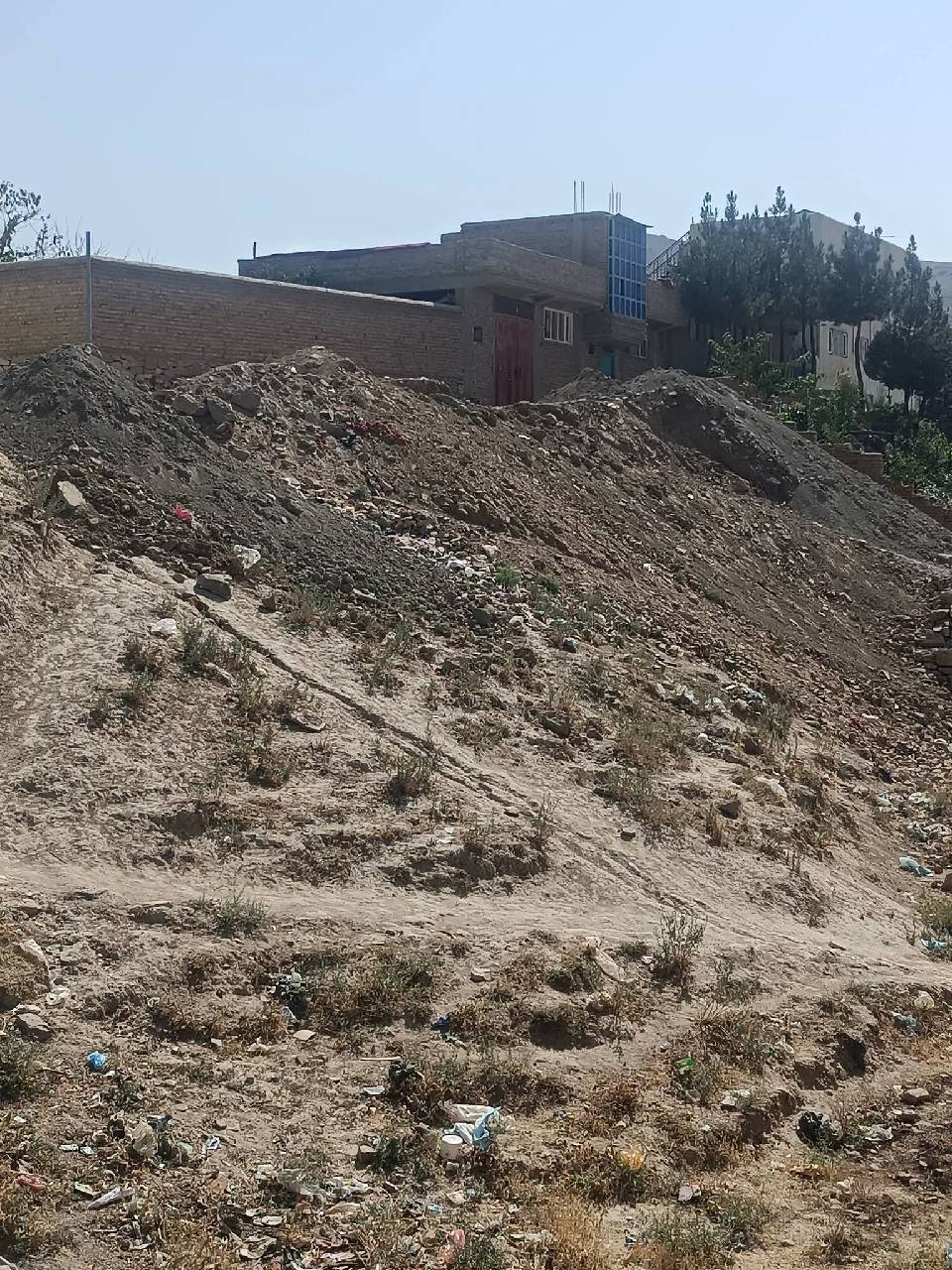 زمین فروشی مساحت ۵۰۰متر مربع کوتل خیرخانه، کابل