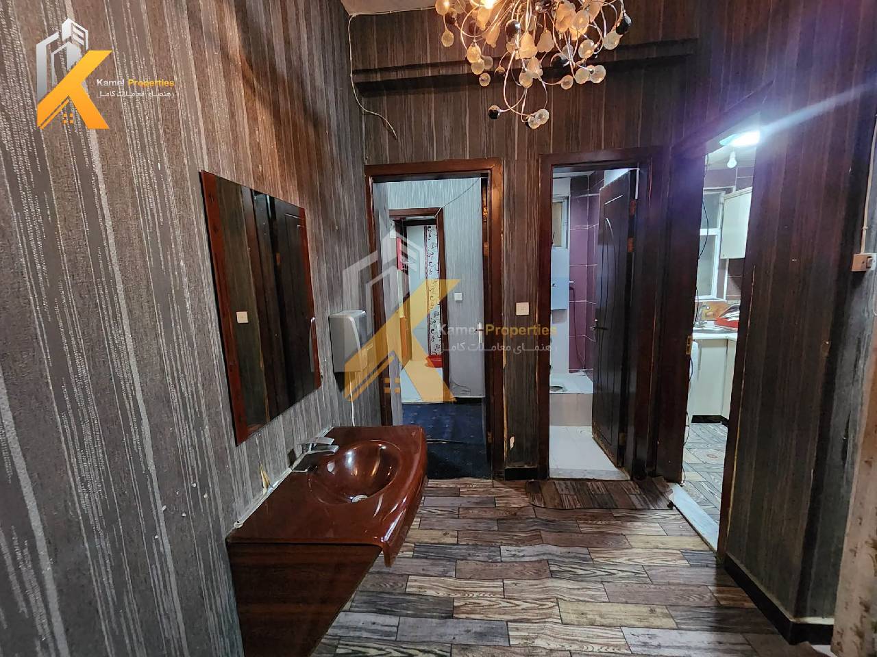 آپارتمان دو اطاقه فول فرنش کرایی، شهر نو_کابل
