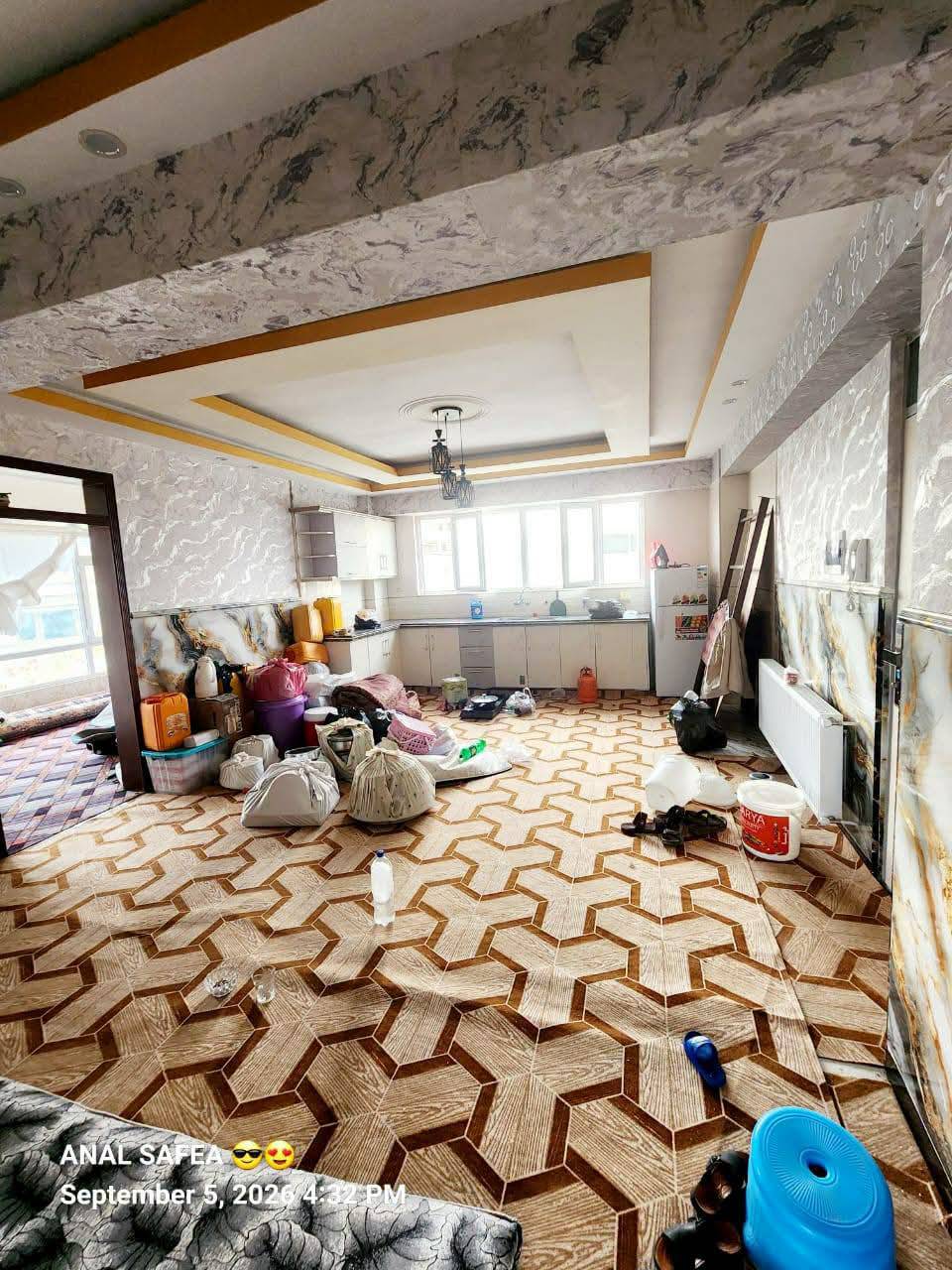 آپارتمان سه اطاقه کرایی قلعه نجارا، کابل