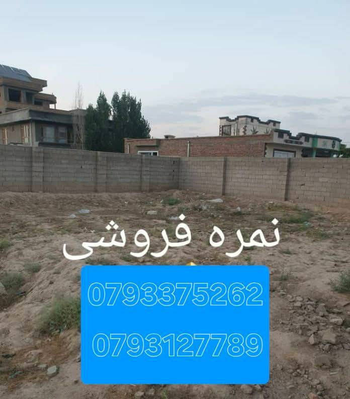دخرڅون ښايسته نمره ۳۰۰متر مربع _غزنی