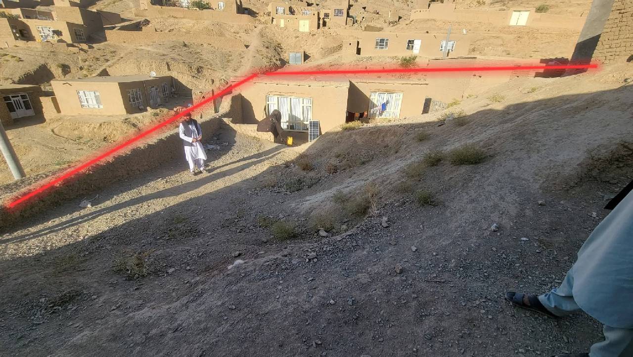 حویلی فروشی دو اطاقه مساحت ۳۰۰متر مربع مرکز بامیان
